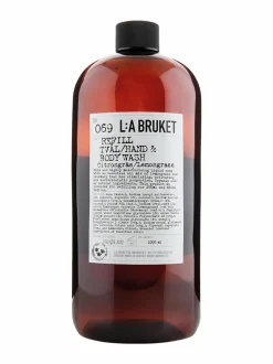 Vartalonhoito|Vartalonhoito-L:A Bruket № 069 Lemongrass Hand & Body Wash Refill - nestesaippua 1000 ml
