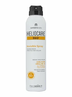Aurinkotuotteet-Heliocare 360º Invisible Spray SPF 50 -aurinkosuojasuihke, 200ml