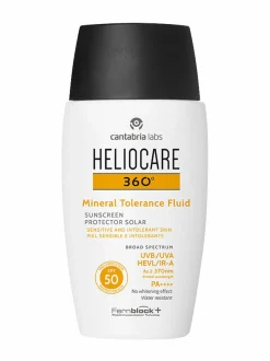 Aurinkotuotteet-Heliocare 360º Mineral Tolerance Fluid SPF 50 -aurinkovoide, 50ml