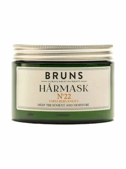 Hiustenhoito|Hiustenhoitotuotteet-Bruns Products №22 Warm Bergamot Hårmask -ravitseva hiusnaamio