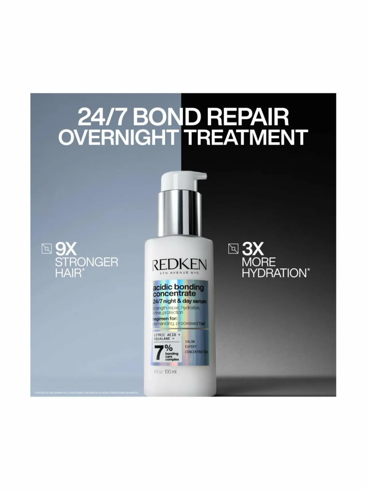 Hiustenhoitotuotteet-Redken Acidic Bonding Concentrate 24/7 Night & Day Serum -seerumi