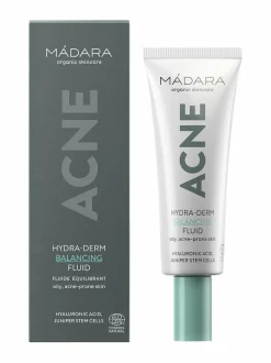 Kasvojenhoito-Madara ACNE Hydra-Derm Balancing Fluid -tasapainottava emulsio 40 ml NOCOL