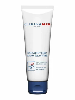 Kasvojenhoito-Clarins Active Face Wash Foaming Gel -puhdistusgeeli 125 ml