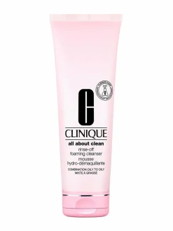 Kasvojenhoito-Clinique All About Clean Rinse-Off Foaming Cleanser -puhdistusvaahto, 250ml