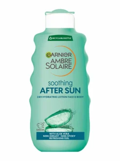 Aurinkotuotteet-Garnier Ambre Solaire After Sun 24h Hydrating Face & Body Lotion -vartalovoide 175 ml