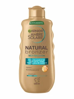 Aurinkotuotteet-Garnier Ambre Solaire Natural Bronzer Self Tan Lotion- itseruskettava voide 175 ml