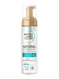 Aurinkotuotteet-Garnier Ambre Solaire Natural Bronzer Self Tan Mousse - itseruskettava vaahto