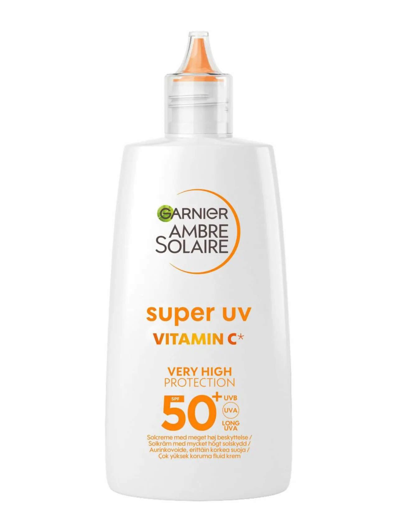 Aurinkotuotteet-Garnier Ambre Solaire Super UV Vitamin C Anti-Dark Spots SPF50+ -aurinkosuojavoide