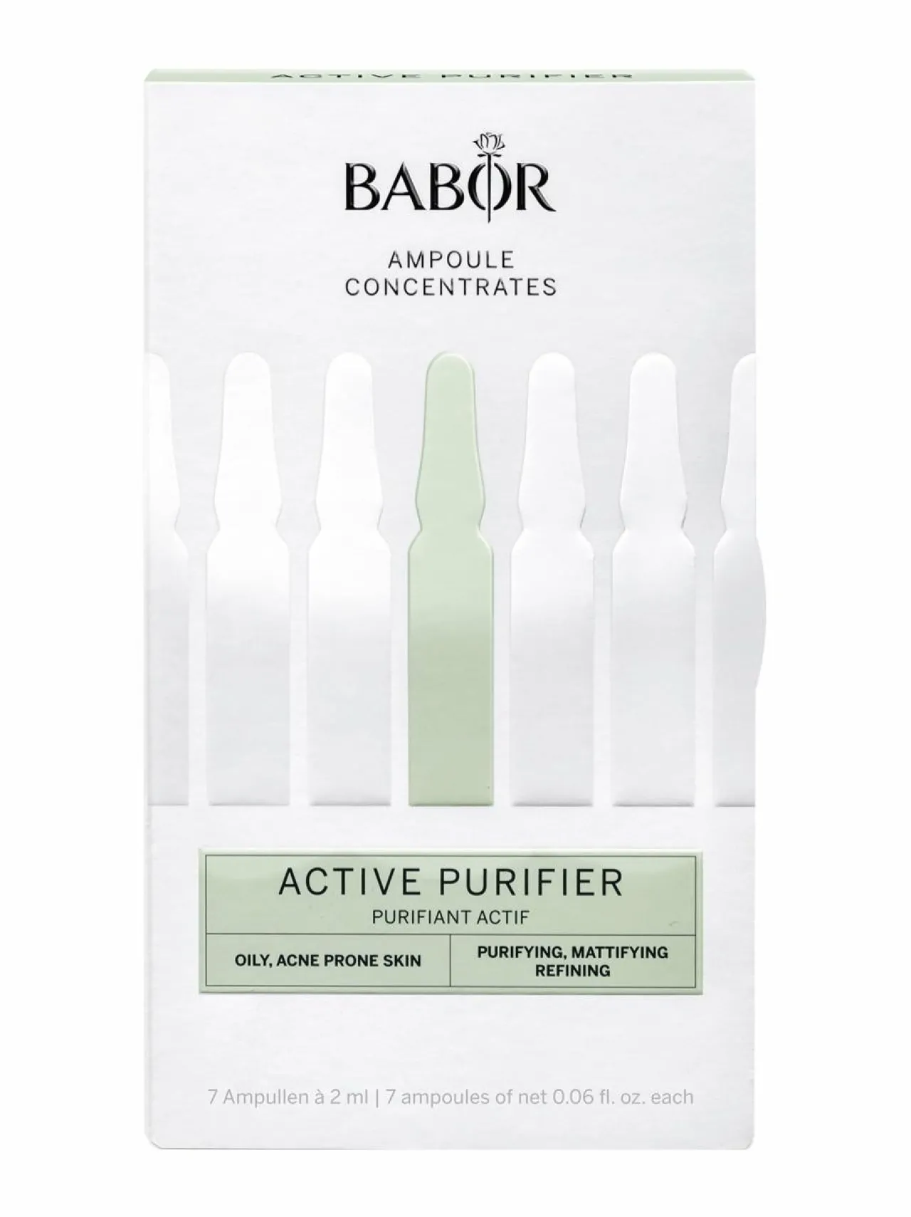 Kasvojenhoito-Babor Ampoule Concentrates Active Purifyer -ampullit 7 x 2 ml