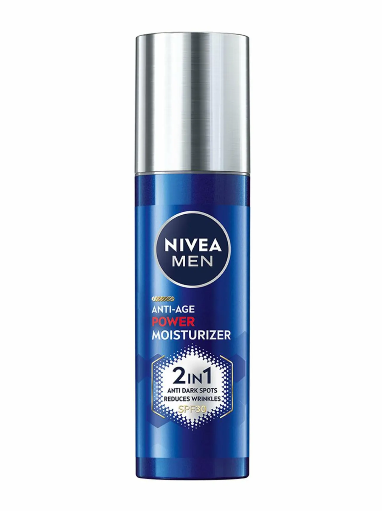 Kasvojenhoito-NIVEA MEN Anti-Age 2in1 Power Moisturizer -kasvovoide, 50ml