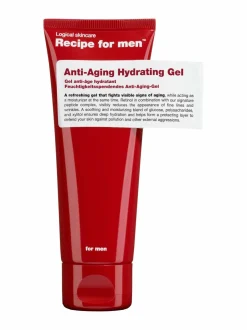 Kasvojenhoito-Recipe for men Anti-Aging Hydrating Gel -geelivoide, 75 ml
