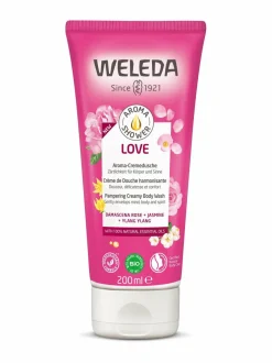 Vartalonhoito|Vartalonhoito-Weleda Aroma Shower Love Shower Gel -suihkuvoide 200 ml VAALEANPUNAINEN