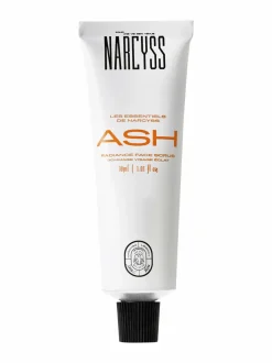 Kasvojenhoito-Narcyss Ash Travel Facial Scrub -kuorintageelinaamio 30 ml