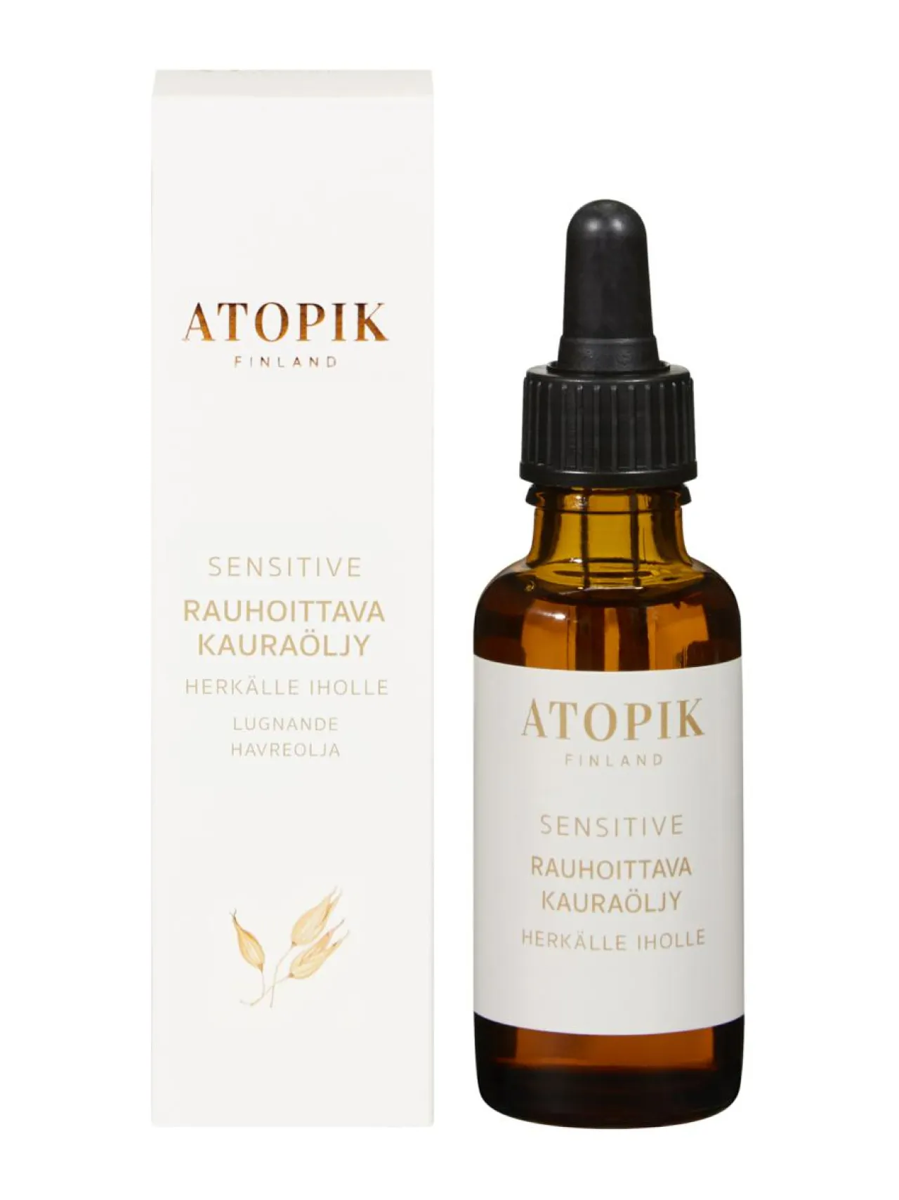 Ihonhoito-ATOPIK Sensitive Rauhoittava Kauraöljy 30 ml
