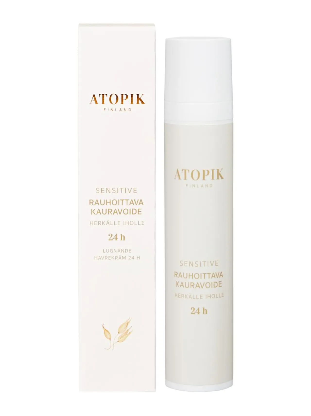 Ihonhoito-ATOPIK Sensitive Rauhoittava Kauravoide 24h 50 ml