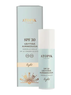 Ihonhoito-ATOPIK SPF 30 Sävyttävä Aurinkosuoja Light, 30 ml