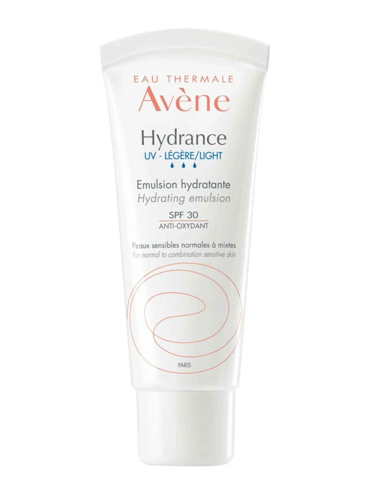 Ihonhoito-Avène Hydrance UV Light Hydrating emulsion SPF 30 -kosteuttava emulsio kasvoille, 40 ml