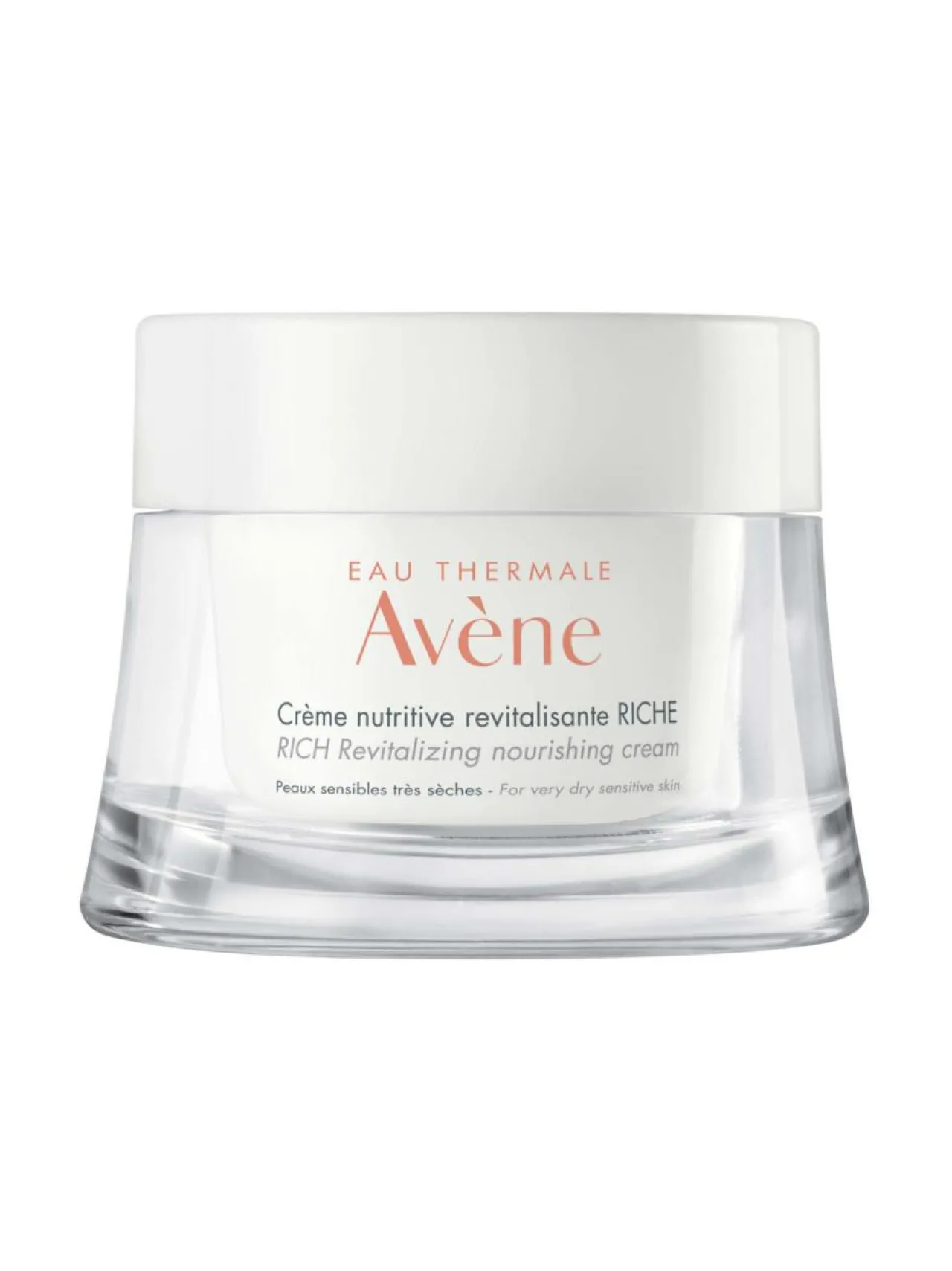 Ihonhoito-Avène Rich Revitalizing Nourishing Cream -ravitseva hoitovoide erittäin kuivalle iholle, 50 ml