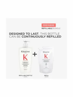 Hiustenhoitotuotteet-Kerastase Bain Décalcifiant Réparateur Refil -korjaava shampoo, täyttöpakkaus, 500ml