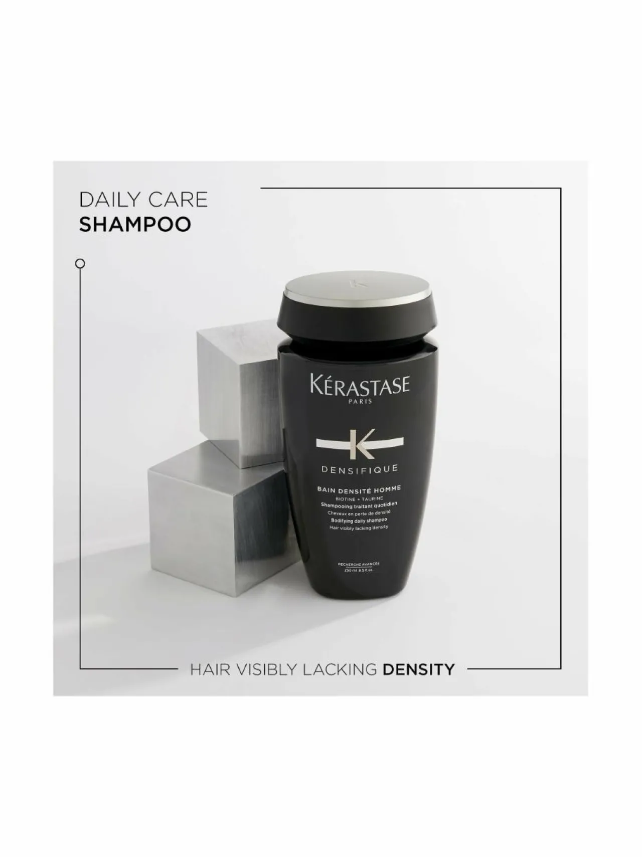 Hiustenhoito-Kerastase Bain Densité Homme -shampoo 250 ml