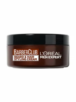 Hiustenhoito-L'ORÉAL MEN EXPERT Barber Club Beard & Hair Styling Cream -parran ja hiusten muotoiluvoide 75 ml RUSKEA