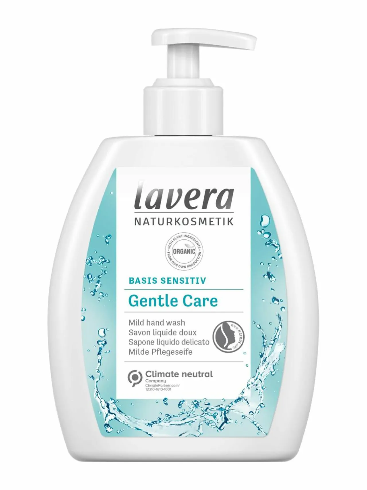Vartalonhoito|Vartalonhoito-Lavera Basis Sensitiv Gentle Care Hand Wash -käsisaippua 250 ml VAR_1