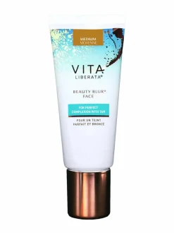 Kasvojenhoito|Aurinkotuotteet-Vita Liberata Beauty Blur Face With Tan -itseruskettava voide 30 ml