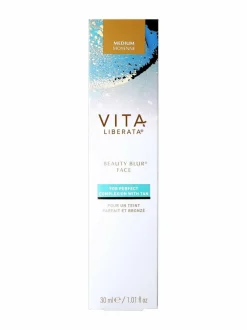 Kasvojenhoito|Aurinkotuotteet-Vita Liberata Beauty Blur Face With Tan -itseruskettava voide 30 ml