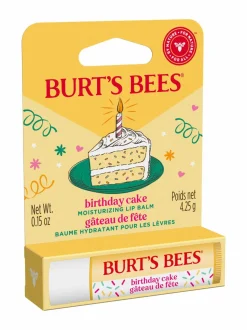 Kasvojenhoito-Burts Bees Birthday Cake Blister Lip Balm -huulivoide
