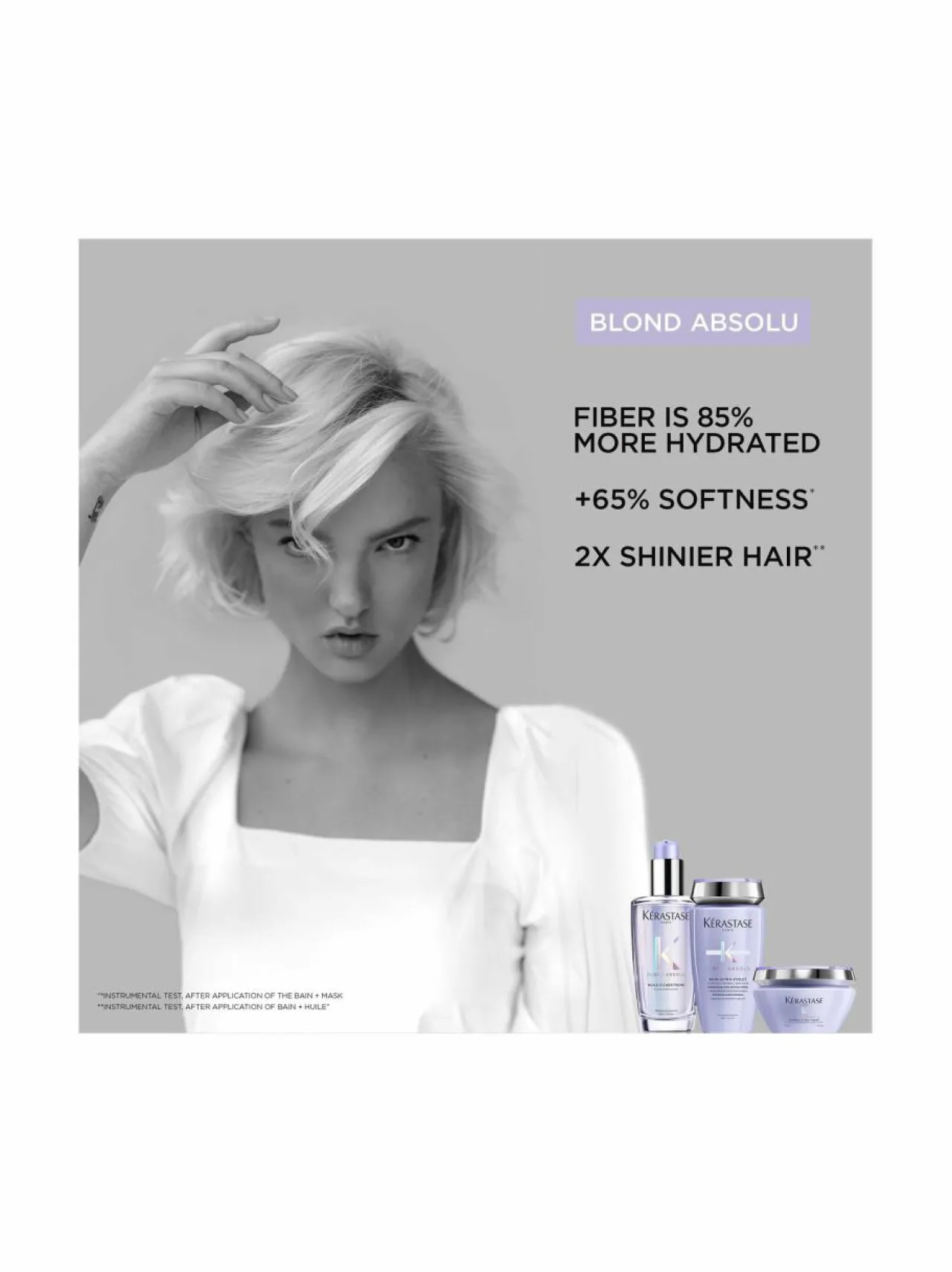 Hiustenhoitotuotteet-Kerastase Blond Absolu Bain Ultra -hopeashampoo 250 ml