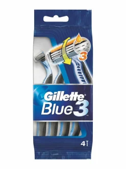 Kasvojenhoito-Gillette Blue3-varsiterä 4 kpl