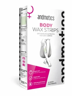 Vartalonhoito-Andmetics Body Wax Strips -karvanpoistoliuskat 20 kpl