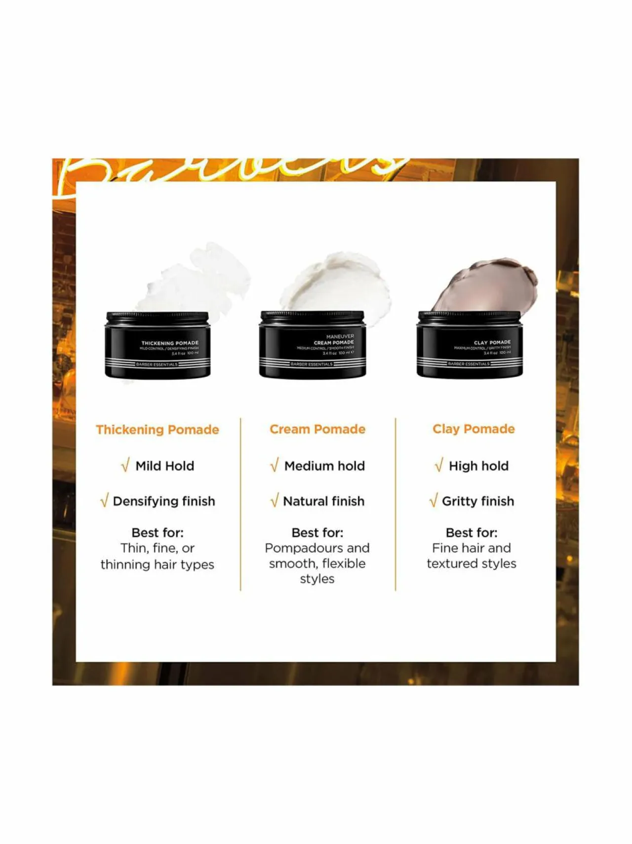 Hiustenhoito-Redken Brews Maneuver Cream Pomade -muotoiluvoide 100 ml