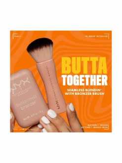 Kasvot-NYX Professional Makeup Buttermelt Bronzer -aurinkopuuteri
