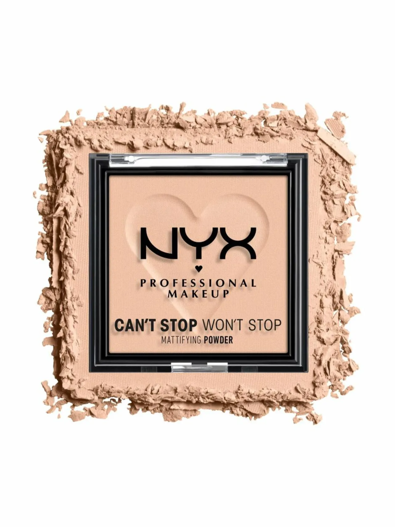 Kasvot-NYX Professional Makeup Can’t Stop Won’t Stop Mattifying Powder -meikkipuuteri 6 g