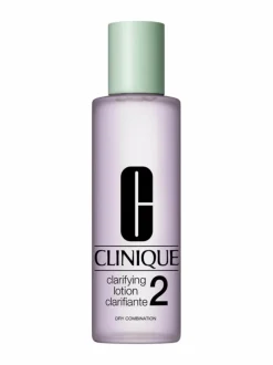 Kasvojenhoito-Clinique Clarifying Lotion 2 Dry to Combination Skin -kasvovesi kuivalle ja sekaiholle, 400 ml