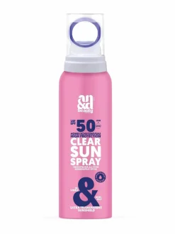 Aurinkotuotteet-Andmetics Clear Sun Spray -aurinkosuojasuihke NO COL
