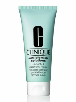Kasvojenhoito-Clinique Anti-Blemish Solutions Oil-Control Cleansing Mask -kasvonaamio 100 ml BLUE