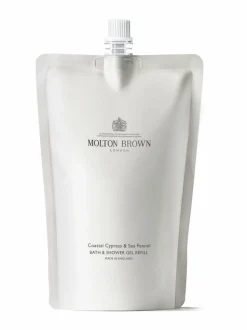 Naiset-Molton Brown Coastal Cypress & Sea Fennel Bath & Shower Gel Refill -suihkugeeli, täyttöpakkaus 400 ml