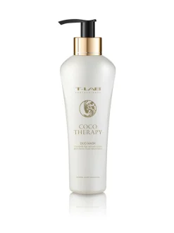 Hiustenhoitotuotteet-T-LAB Professional Coco Therapy Duo Mask, hiusnaamio käsitellyille ja vaurioituneille hiuksille 300ml