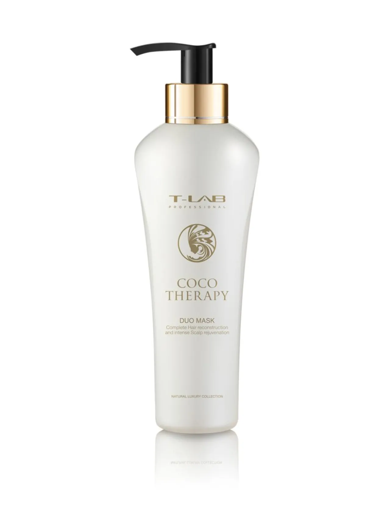 Hiustenhoitotuotteet-T-LAB Professional Coco Therapy Duo Mask, hiusnaamio käsitellyille ja vaurioituneille hiuksille 300ml