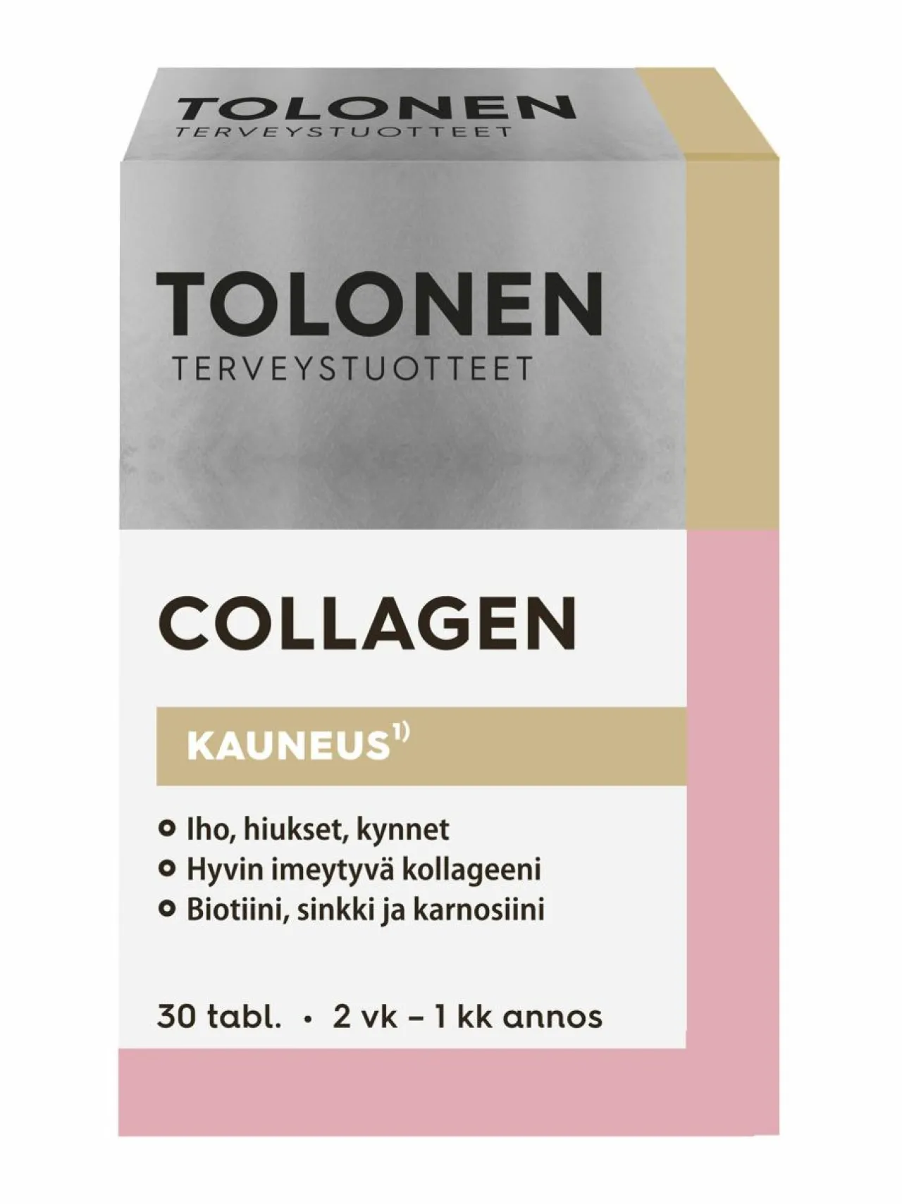 Vitamiinit-Tolonen Collagen -ravintolisä 30 kaps