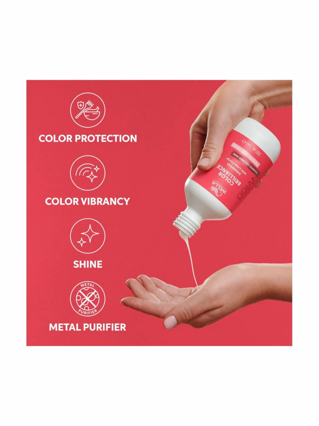 Hiustenhoitotuotteet-Wella Invigo Color Brilliance Coarse Shampoo