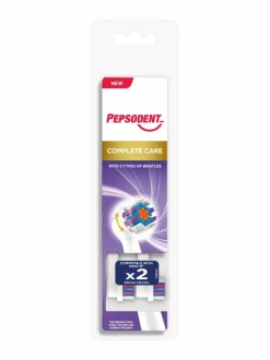 Hammasharjat-Pepsodent Complete Care -harjaspää 2 kpl