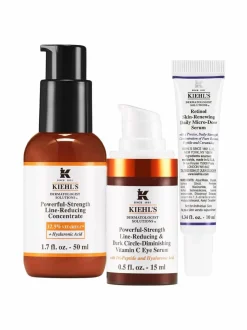 Ihonhoitopakkaukset-Kiehl's Day-Night Line-Reducing Bundle Skin Care Set -ihonhoitopakkaus