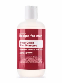 Hiustenhoito-Recipe for men Deep Cleansing -shampoo 250 ml