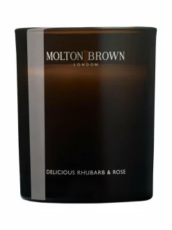 Tuoksupakkaukset-Molton Brown Delicious Rhubarb & Rose Luxury Candle -tuoksukynttilä