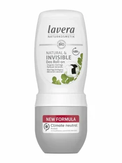 Vartalonhoito|Vartalonhoito-Lavera Deo Roll-On Natural & Invisible deodorantti 50 ml