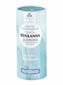 Vartalonhoito|Vartalonhoito-Ben & Anna Deodorant Sensitive Highland Breeze -deodorantti 40 g