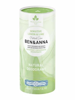 Vartalonhoito|Vartalonhoito-Ben & Anna Deodorant Sensitive Lemon and Lime -deodorantti 60 g